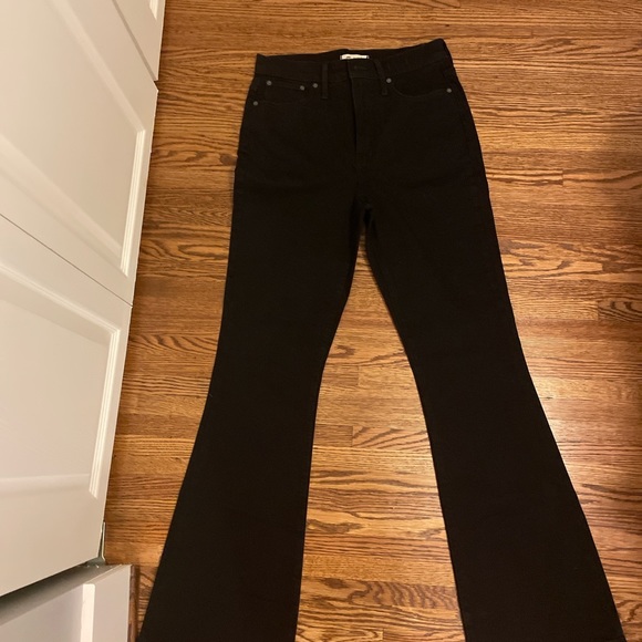 Madewell 29T black flare jeans - Picture 4 of 4